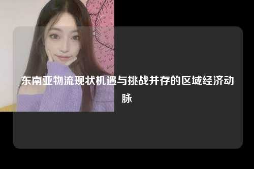 东南亚物流现状机遇与挑战并存的区域经济动脉